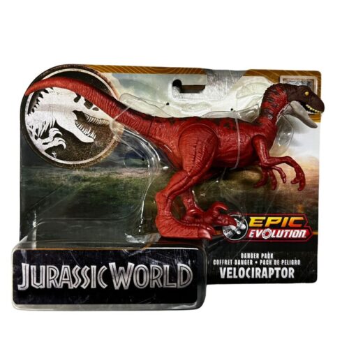 Figura articulada Jurassic World Epic Evolution Velociraptor HTK53 Mattel