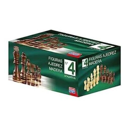 Set completo figuras de Ajedrez de madera Stauton 4 Falomir 32581