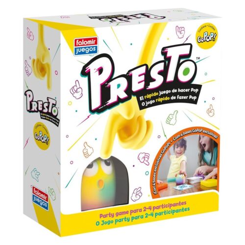 Juego interactivo mesa Presto GoPop! de emoción y velocidad Falomir 34027