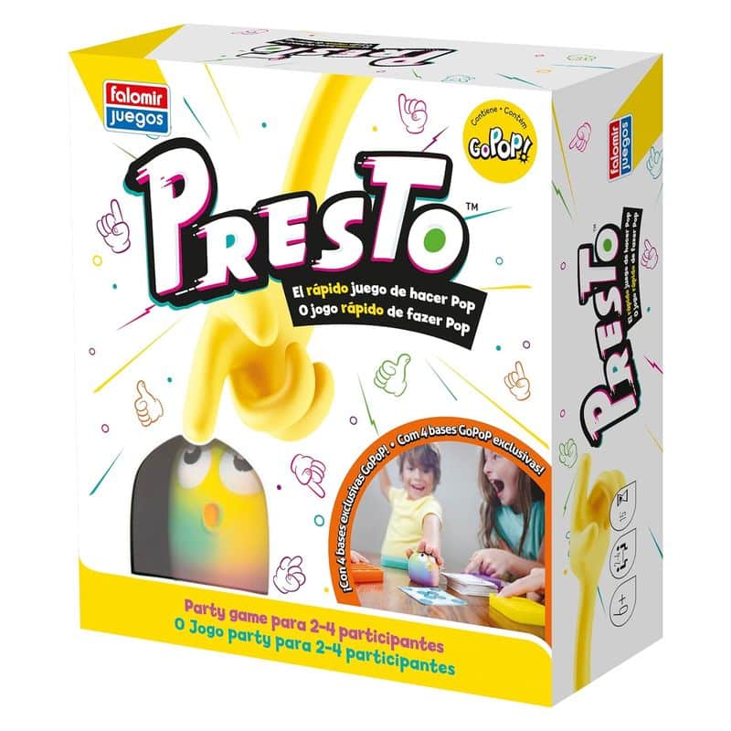 Juego interactivo mesa Presto GoPop! de emoción y velocidad Falomir 34027 - Imagen 2