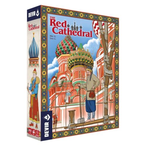 Juego de mesa de estrategia The Red Cathedral 1-4 jugadores CB/21046 DEVIR