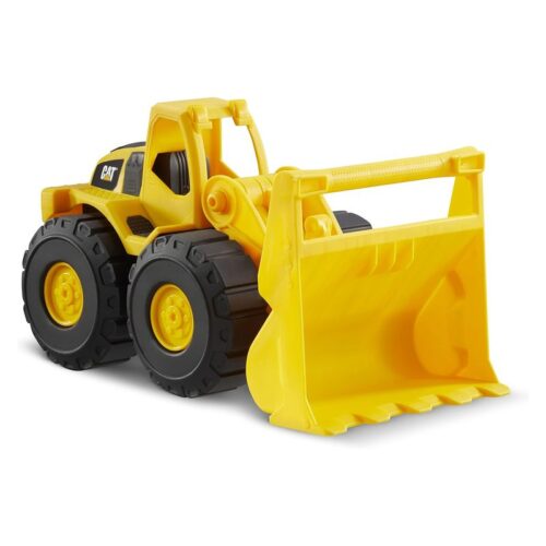 Camión Volquete Amarillo 25 cm con Pala Cargadora Elevadora 82063