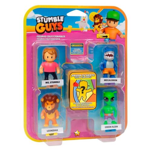 Set figuras Stumble Guys con figuras acción más sorpresa 64112045-MS BIZAK
