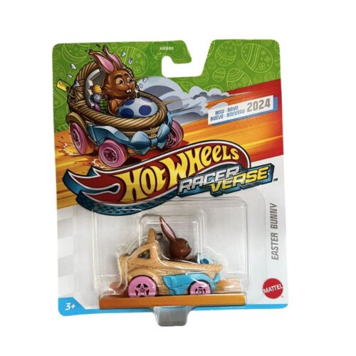 Mini vehículo Hot Wheels Racer Verse figura Easter Bunny HRT43 Mattel