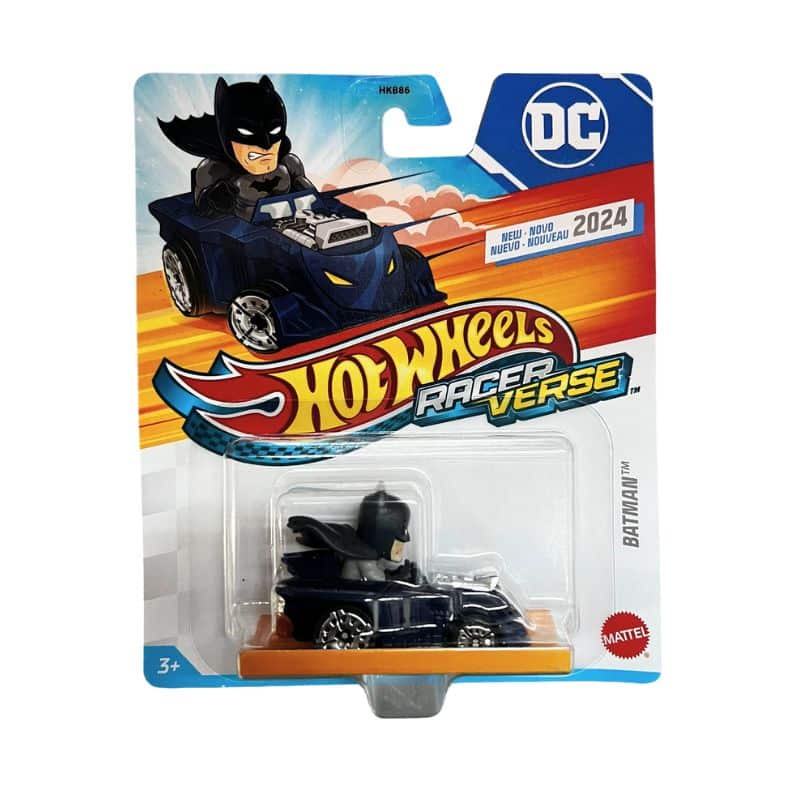 Mini vehículo Hot Wheels Racer Verse DC Comics Batman HRT21 Mattel