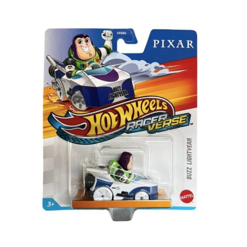 Mini vehículo Hot Wheels Racer Verse Pixar Buzz Lightyear HKB91 Mattel