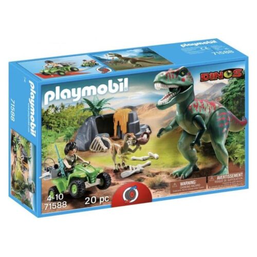 Tiranosaurus Rex con Explorador Playmobil Dinos 71588