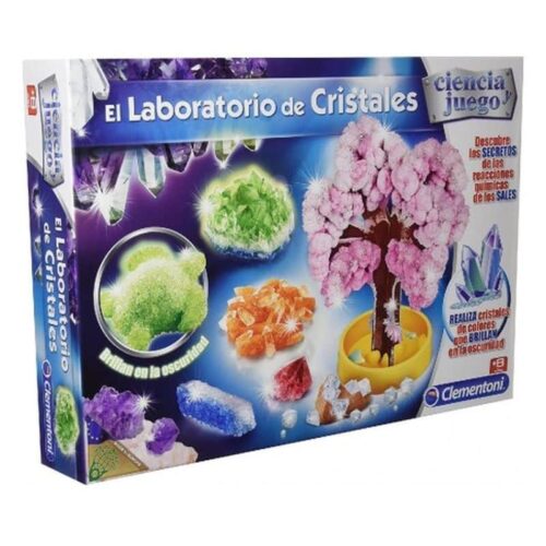 Centro de creación Laboratorio cristales Ciencia y Juego Clementoni 55083