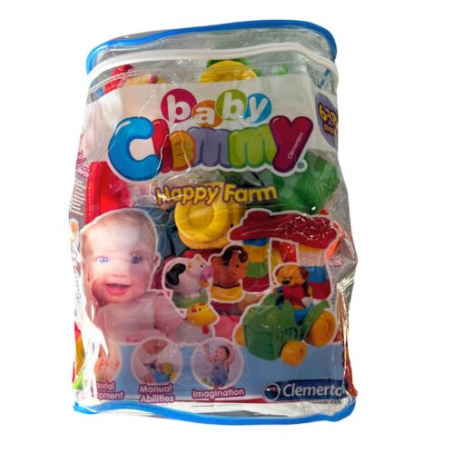 Bolsa de bloques blanditos multicolor infantil Clementoni 17101 con formas