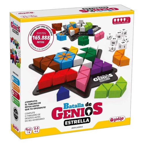 Juego Batalla de Genios Stars educativo rompecabezas 80955 LUDILO