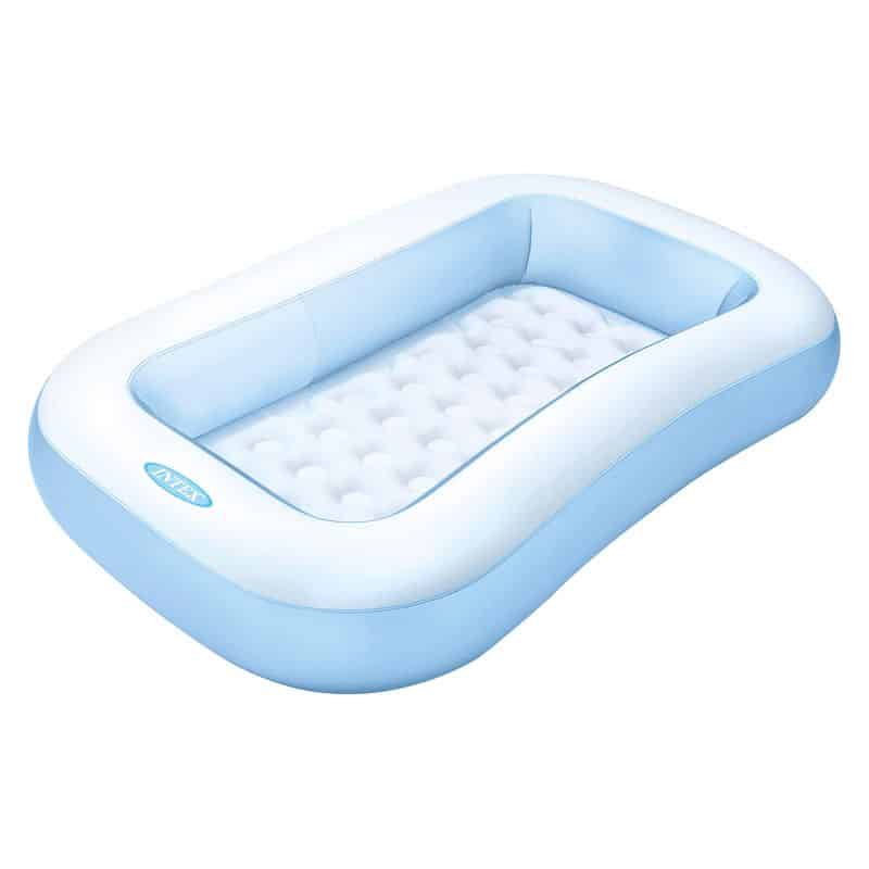 Piscina bebé hinchable rectangular 90 litros suelo hinchable 57403 INTEX