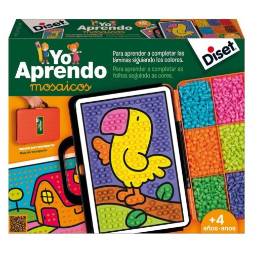 Yo Aprendo Mosaicos 63758 Diset juego de aprendizaje colores y formas