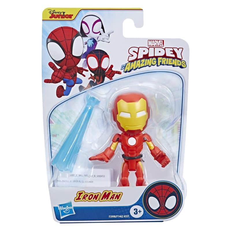 Figura de acción de Iron Man Spidey y sus increíbles amigos Hasbro F3998 - Imagen 3