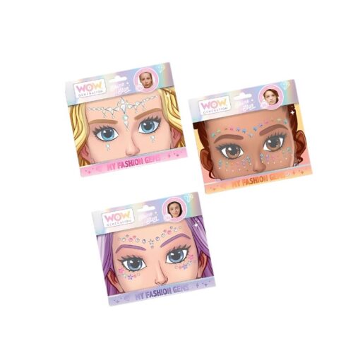 Glam gemas faciales Wow Generation individual WOW00099 Kids Euroswan