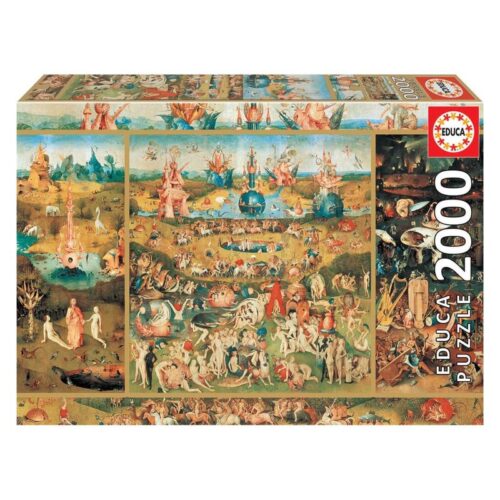 Puzzle de 2000 piezas El Jardín de las delicias 18505 EDUCA BORRAS