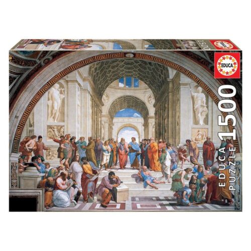 Puzzle Escuela de Atenas 1500 piezas adulto 19273 EDUCA BORRAS
