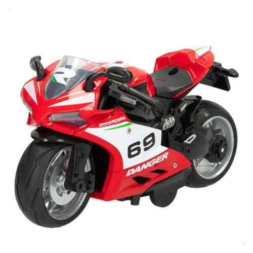 Moto metal pull back sonido luces 1:12 speed&go surtido 47494 COLOR BABY