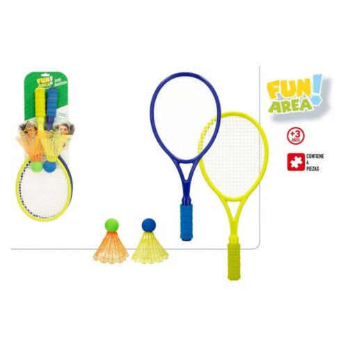 Juego Badminton infantil Fun Area 4 piezas 47680 COLOR BABY