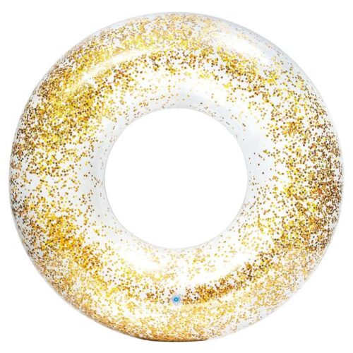 Rueda transparente glitter flotador modelos surtidos 56274 INTEX