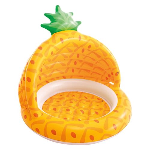 Piscina hinchable infantil forma piña suelo hinchable 45 litros 58414 INTEX