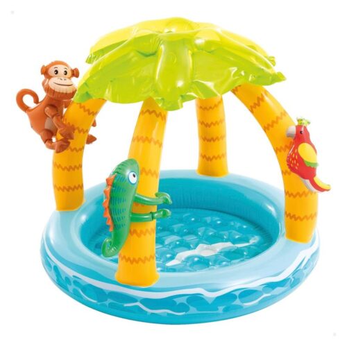 Piscina hinchable infantil isla tropical 45 litros 58417 INTEX