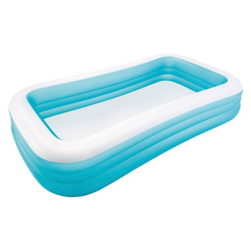 Piscina hinchable 1020 litros celeste 3 cámaras de aire 58484 INTEX