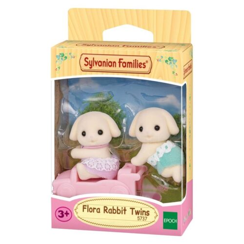Pack de gemelos conejo Flor colección Sylvanian Families 5737 EPOCH