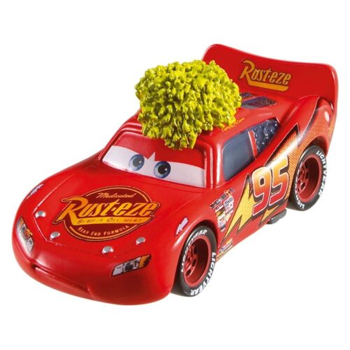 Coche Cars Rayo McQueen cabeza arbusto Disney FLL84sDXV29 MATTEL
