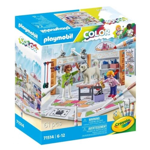 Salón Canino 71514 Playmobil Color