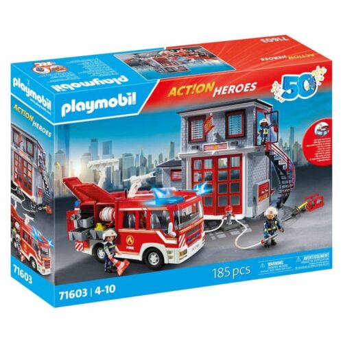 Mega Set Bomberos 71603 Playmobil Action Heroes