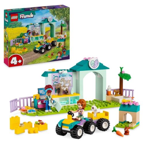 Lego Friends clínica veterinaria infantil con dos figuras 42632
