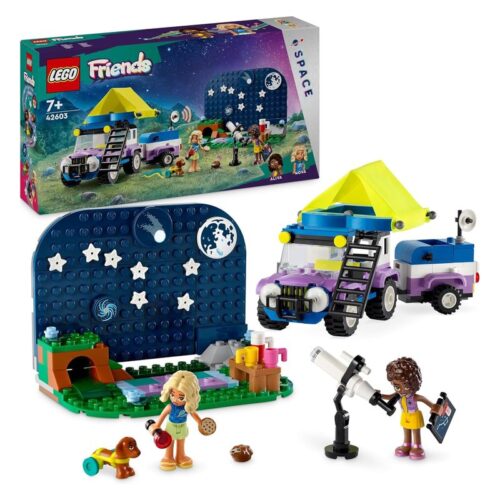 Lego Friends vehículo observación estrellas 4×4 telescopio 42603