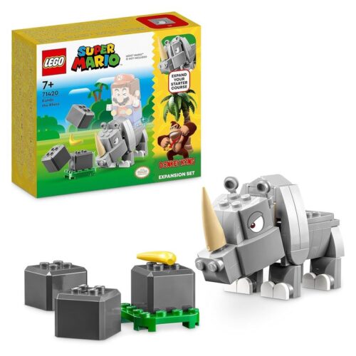 LEGO 71420 Super Mario pack inicial de expansión Rambi el rinoceronte