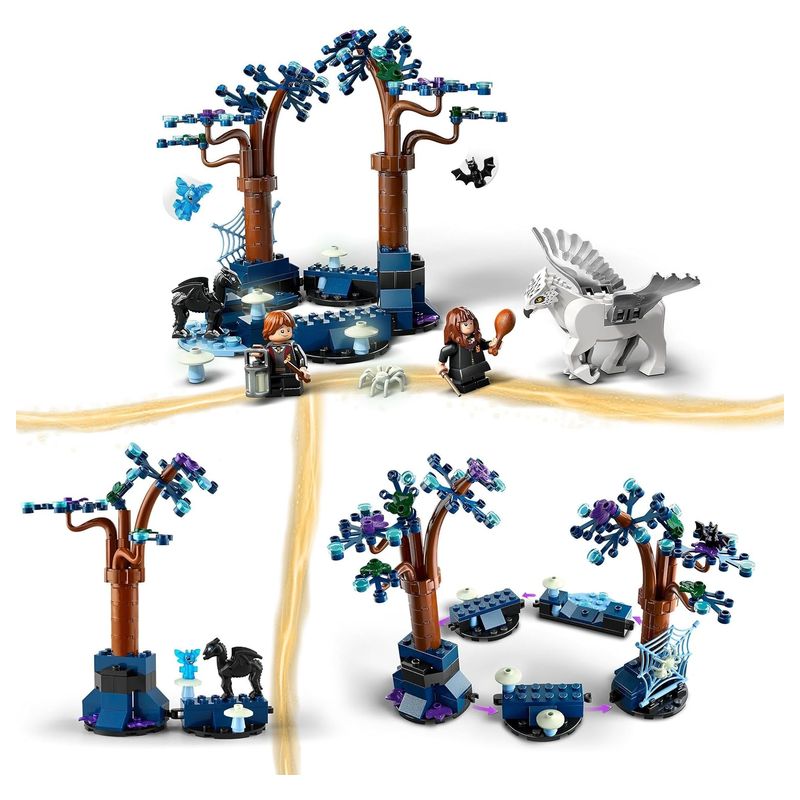 LEGO 76432 Harry Potter playset El Bosque Prohibido con criaturas mágicas - Imagen 2