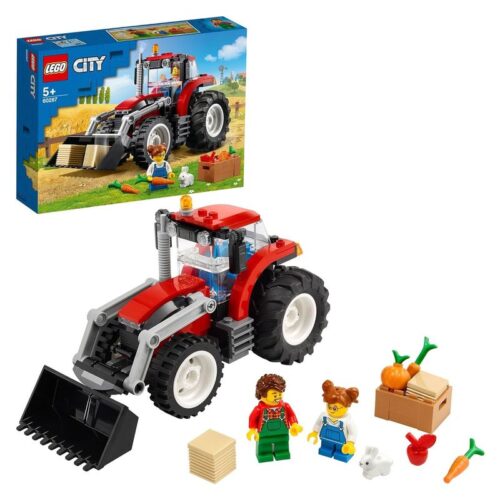 LEGO 60287 City Grandes Vehículos Tractor granja y mini figura granjero