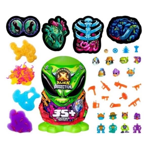 Treasure X Mega Alien Dissection con 35 Sorpresas TRR68000 Famosa ...