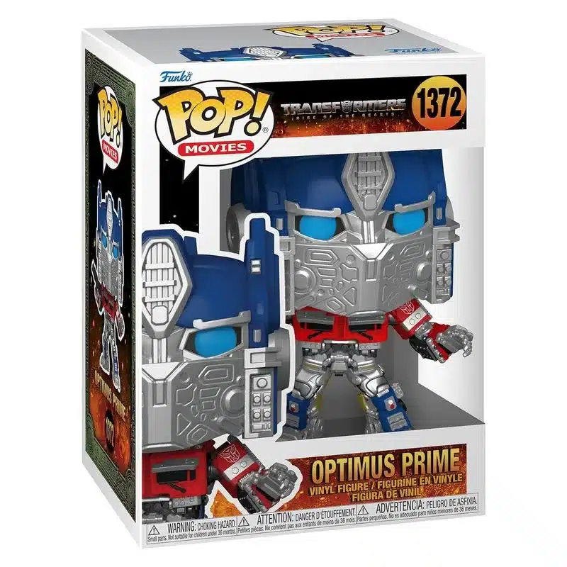 Funko Pop Optimus Prime Transformers Rise of Beasts 1372 completo vinilo - Imagen 2