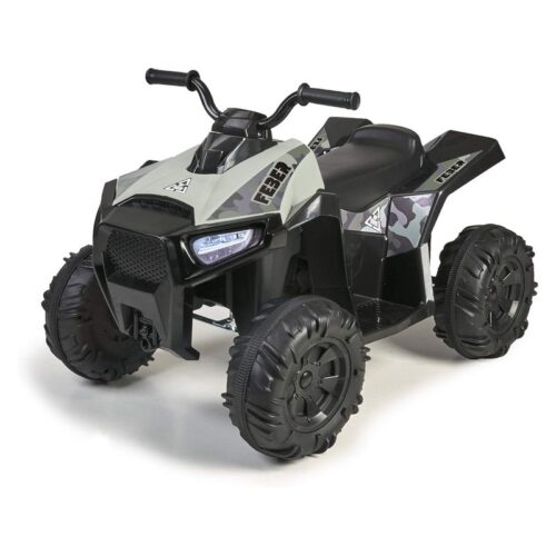 Quad Boxer verde 12 v batería con cargador de Famosa 8.12541
