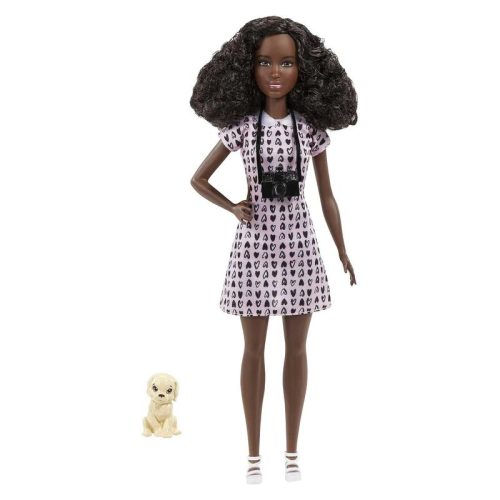 Muñeca Barbie edición tú puedes ser fotógrafa de mascotas Mattel HCN10