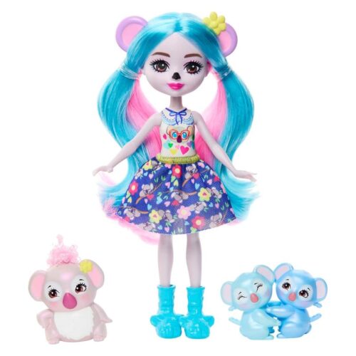 Muñeca Karalee Koala Enchantimals Glam Party con mascotas HNT61 Mattel