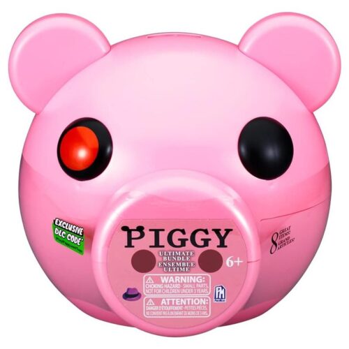 Pack Piggy y cabeza portátil con figura, peluche y accesorios Bizak 64238175