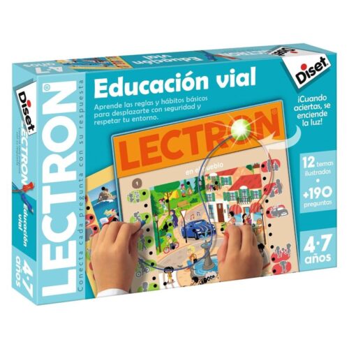 Juego educativo de educación vial Lectron con 12 temas 191 DISET