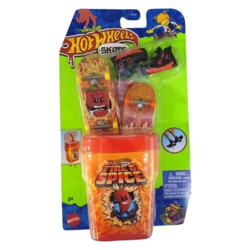Hot Wheels Skate dedos fire & spice con caja HVK78sHTP10 MATTEL
