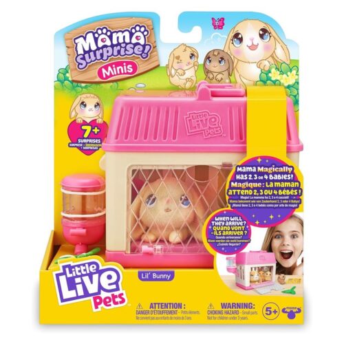 Juguete conejito Mini Mama Surprise Little Live Pets LP301000-CON Famosa