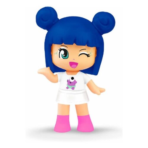Pinypon Terrific Serie 14 Muñeca Pelo Azul PNY60000-AZ Famosa