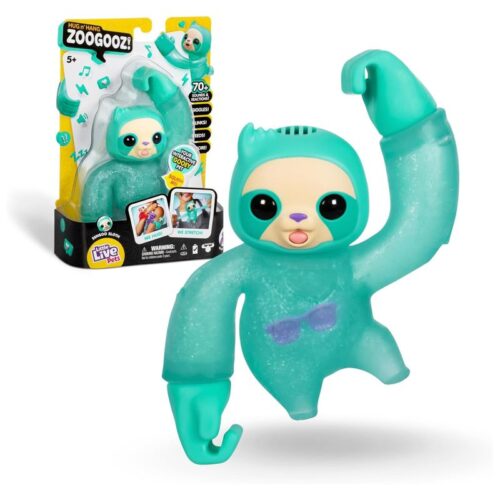 Mascota elástica Zoogooz Sensoo Little Live Pets LP400000-PEREZ Sloth Famosa