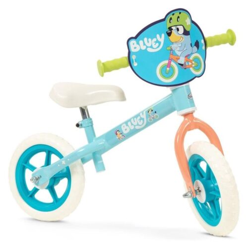 Bicicleta infantil celeste Bluey Rider Bike 10 pulgadas Toimsa 159