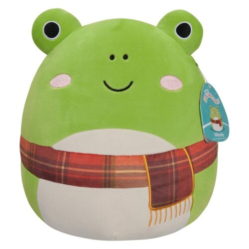 Peluche Squishmalloes Wendy Rana con bufanda 30cm SQCR04151-WENDY ToyPartner