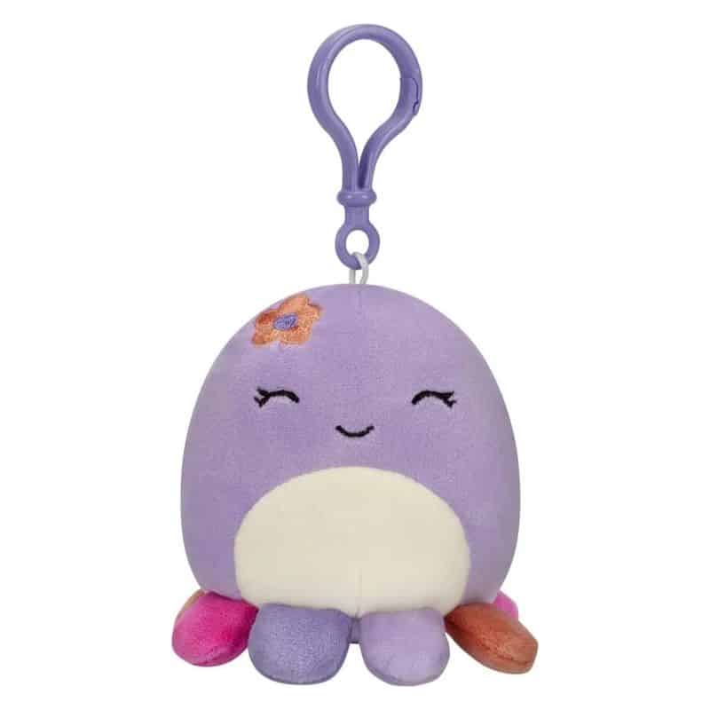 Llavero peluche Squishmallows Beula el pulpo SQCP00230-BEULA ToyPartner