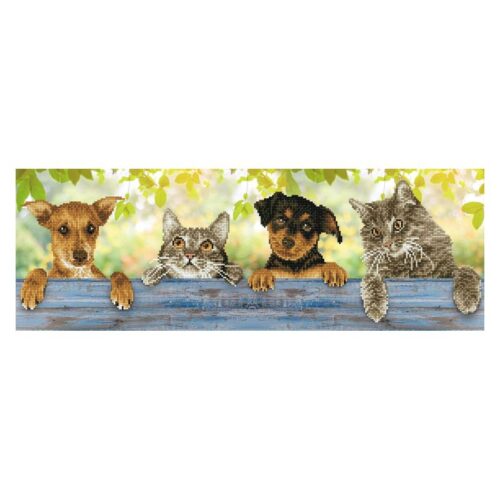 Diamond Dotz Animales DD9044 MADNESSTOYS kit completo pintura diamantes